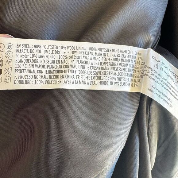 English Factory Tartan Plaid Long Sleeve Single Button Blazer Red Women's SZ S - Picture 11 of 13